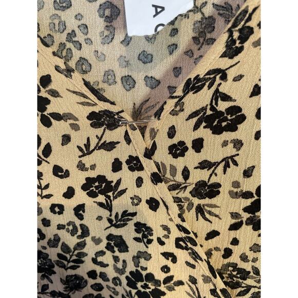 NWT NEW Pacsun Long Sleeve Womens Dress Size Small Floral mini sundress - Picture 5 of 10